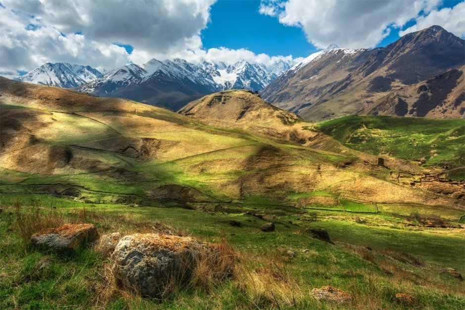 Горный ландшафт Кавказа