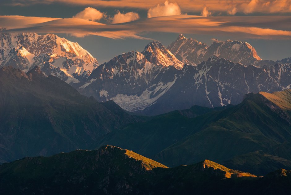 Горы Кавказа Эстетика