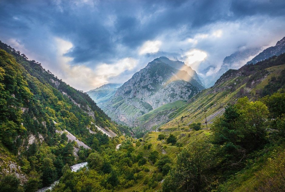 Цейское ущелье Северная Осетия