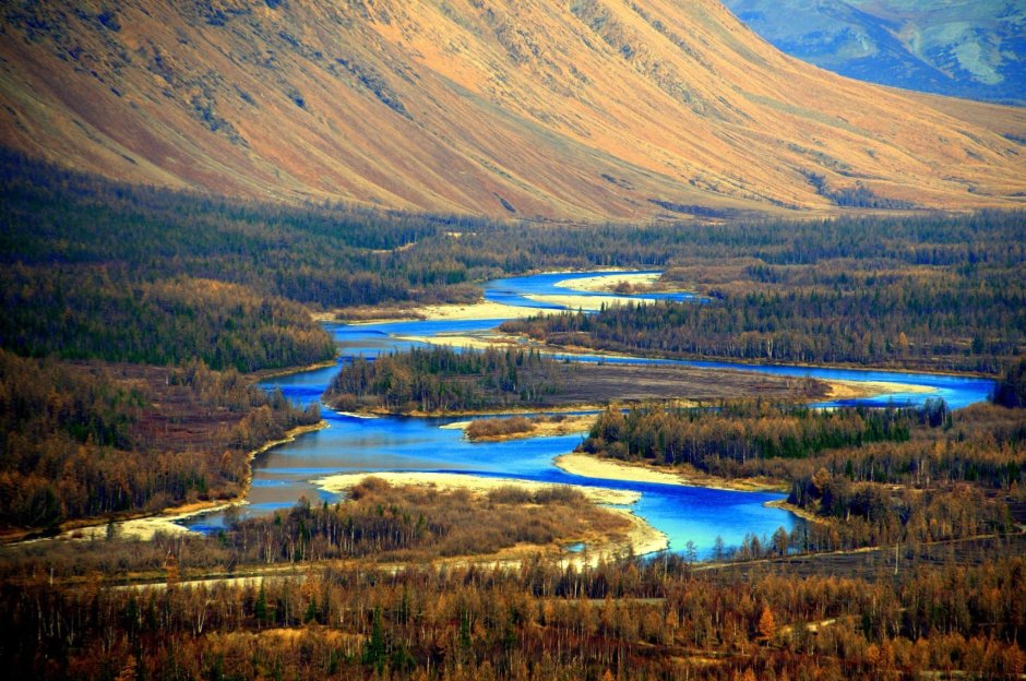 Река Собь Полярный Урал