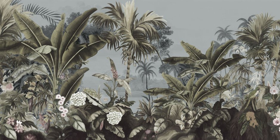 Тропические растения Шинуазри