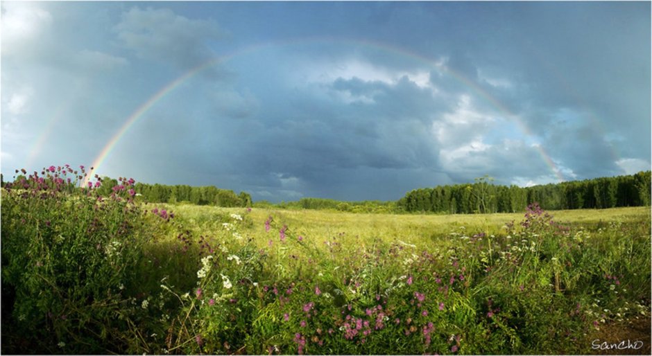 Природа Сибири и Радуга