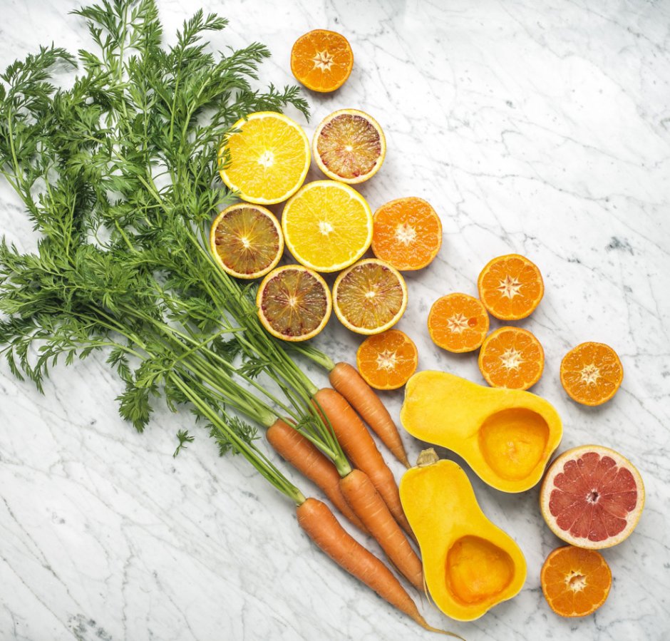 Витамины из овощей и фруктов