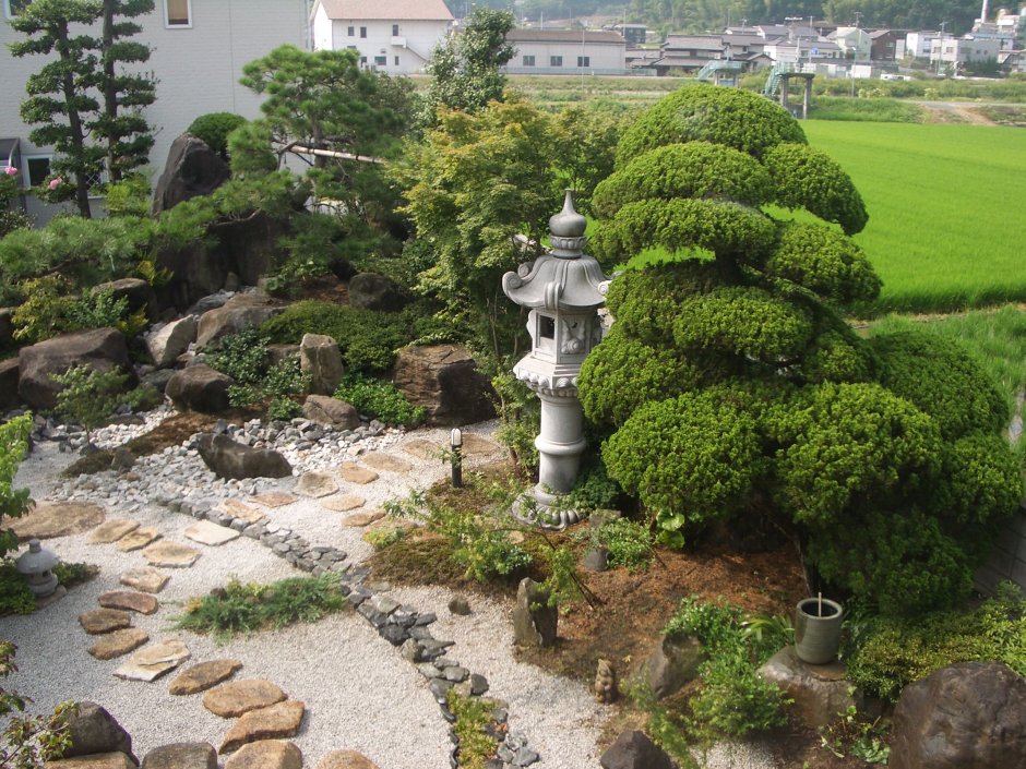 Стиль Дзио в японском саду