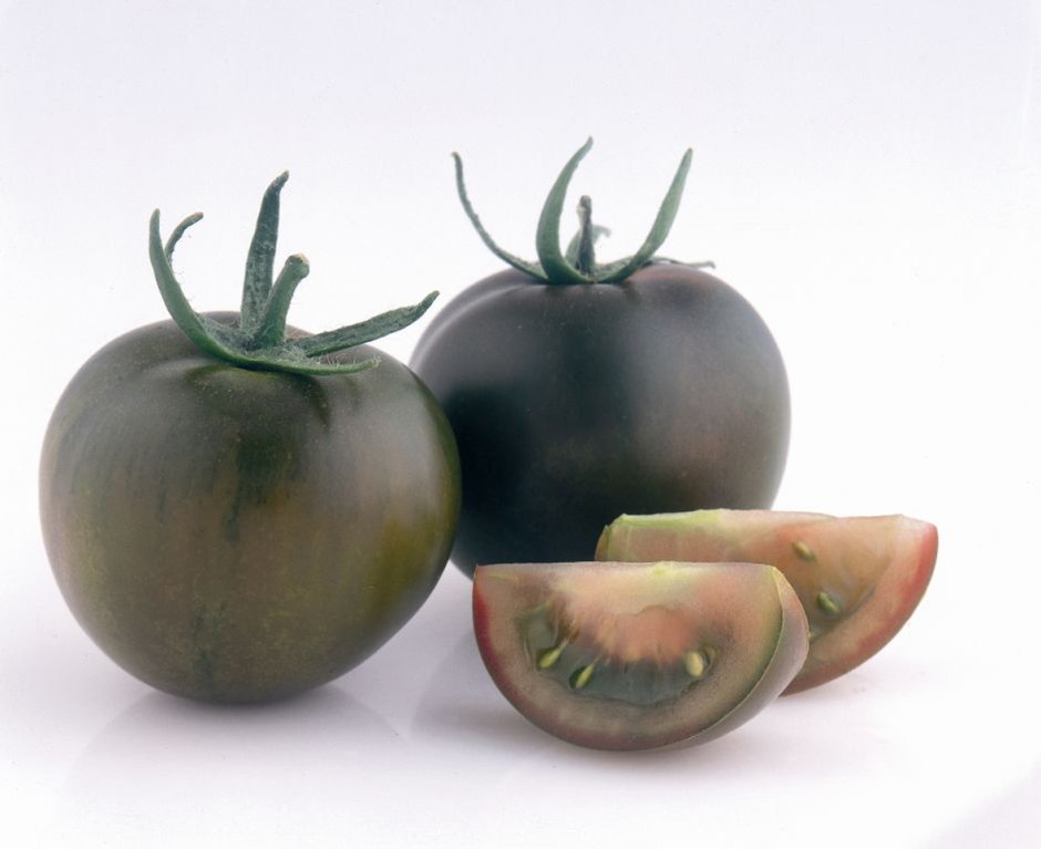 Маленькие черные помидоры