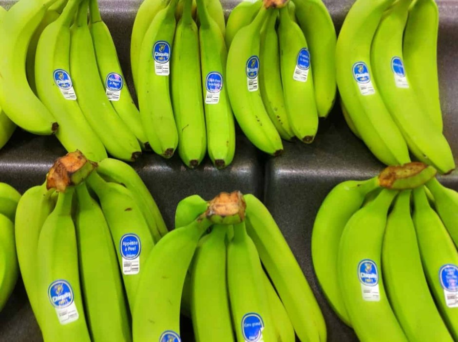 Зеленые бананы